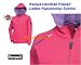 Kempa Handball Freizeit Ladies Kapuzentop Symbol, himbeer/violett