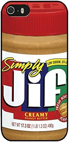 Jif Peanut Butter Creamy black for iPhone 5 5S Phone Case