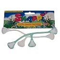Snappi Cloth Diaper Fasteners - Toddler Size 2 - Pack of 2 (Mint Green, White)