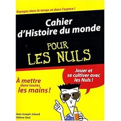 Cahier d'Histoire du monde pour les nuls