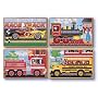 Melissa & Doug Deluxe Vehicles in a Box Jigsaw Puzzles