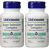 Life Extension - Super Selenium Complex & Vitamin E - 200 Mcg - 100 Vcaps (200 VCAPS)