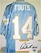 Dan Fouts Autographed/Hand Signed San Diego Chargers Powder Blue with 93 HOF Inscription