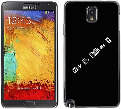 iKiki Tech Hard Case for Samsung Galaxy Note 3 N9000 - Why So Serious