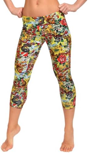 Ed Hardy Women's All Over Print Leggings