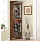 Coaster Curio Cabinet in Cherry with Glass Door - 950195