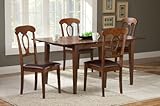 Hillsdale Furniture Plainview 5-Piece Dining Set with Butterfly-Leaf Extens ....