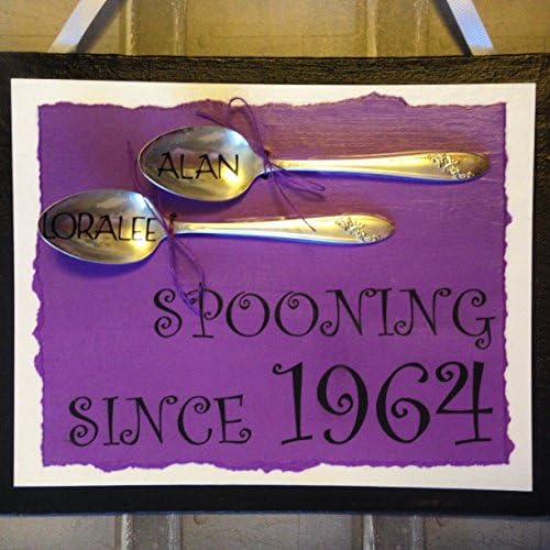 Spooning Canvas Design 2, Wedding Gift, Anniversary gift, Gift for her, Gift for mom, customized with names and year