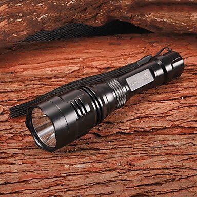WF-801HG Rechargeable 5-Mode 1xCree XM-L U2 Waterproof Bike Light(1x18650,1200LM,Black)