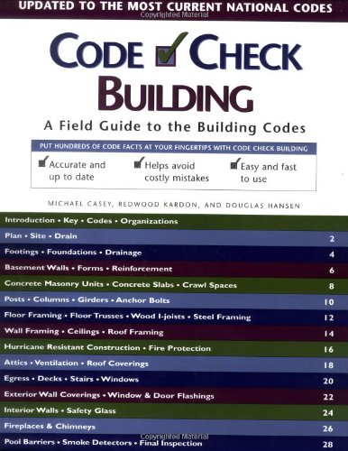Code Check Building - 1st Edition - Taunton Press - RC-T070726 - ISBN: 1561585955 - ISBN-13: 9781561585953