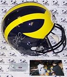 Desmond Howard Autographed/Hand Signed Michigan Wolverines Full Size Helmet