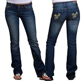 NCAA South Florida Bulls Ladies Signature Logo Denim Jeans