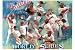 Philadelphia Phillies (2008 World Series Champions, Group in Action) Sports Poster Pr...
