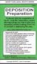 Deposition Preparation [VHS]