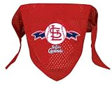 St. Louis Cardinals Pet Dog Baseball Jersey Bandana S/M