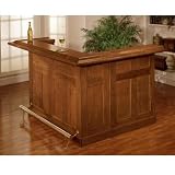 Hillsdale Furniture 62576AXOAK Classic Large Home Bar