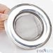 Stainless-Steel Kitchen Sink Strainer - Set of 5 - Large Wide Rim