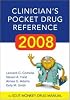 Clinician's Pocket Drug Reference 2008 (Clinician's Pocket Drug Reference)