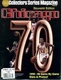 Chicago Bulls 70 Souvenir Edition 1995-96 Game By Game Stats and Photos, Michael Jordan, Scotty Pippen, Dennis Rodman, Phil Jackson