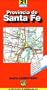 Argentina's Santa Fe Province "Provincia de Santa Fe" Map by AutoMapa