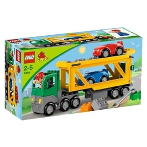 Duplo Lego Games on Lego Duplo Legoville Car Transporter 5684