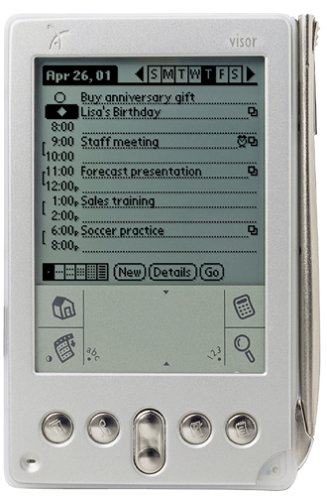 Handspring Visor Edge (Metallic Silver)