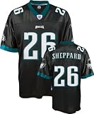 Lito Sheppard Philadelphia Eagles Black NFL Replica Jersey
