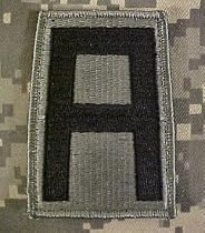 1st ARMY ACU Patch - Foliage Green with hook fastener