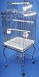 Brand New Parrot Bird Cage Cages Play w/Stand 20x20x58-600HCHR