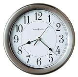 Howard Miller 8-1/2' Brushed Nickel Wall Clock 625-283