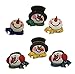 Buttons Galore Christmas Craft & Sewing Buttons - Snowman Medley - Set of 3 Cards