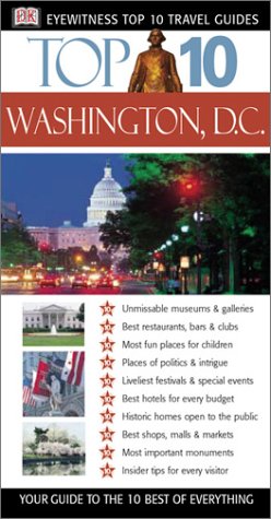 City Travel Guides Discounted  Books : Washington, D.C. (Eyewitness Top 10 Travel Guides)