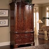 American Drew Cherry Grove TV,Wardrobe Armoire in Antique Cherry