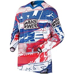 Answer Racing Alpha F-10 Men's Dirt Bike Motorcycle Jersey - Red/Blue