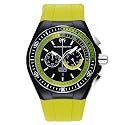 Technomarine - 110019 - Montre Homme - Quartz - Chronographe - Bracelet Caoutchouc Noir