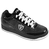 Raiders Reebok Men's NFL Recline Metallic Snake ( sz. 10.0, Raiders )