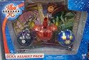 Bakugan Battle Brawlers Deka Assult Pack - 3 Bakugan Deka + 3 Deka Metal Gate Cards