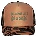 get a real cat! Get a bengal Adult Brown Camo Mesh Back Hat / Baseball Cap