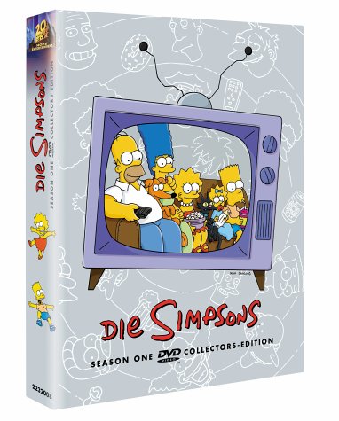 Childrens Toyshop  DVD : Die Simpsons - Die komplette Season 1 (Collector's Edition, 3 DVDs)