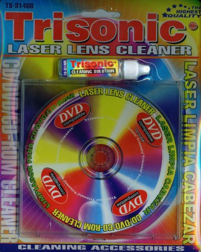 CD DVD PLAYER LASER LENS CLEANER PS2 XBOX LIQUID INCL.