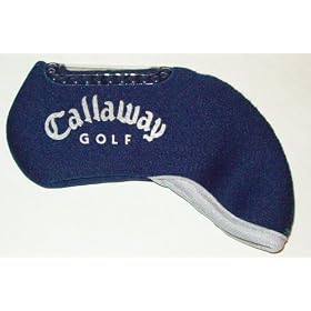 10pc set Callaway Logo BLUE Neoprene Iron Covers