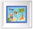 Pirates Framed Print by Olive Kids (LOOKOUT)