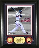 MLB Atlanta Braves Jason Heyward "Two-Tone" 24KT Gold Coin Photo Mint