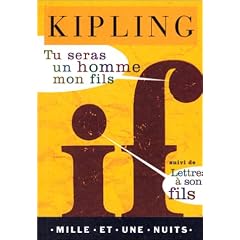 Tu seras un homme mon fils, suivi de "Lettres � mon fils"