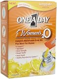 One-A-Day Women's 2O, Lemonade Flavor, 18-Count Packets (Pack of 3)