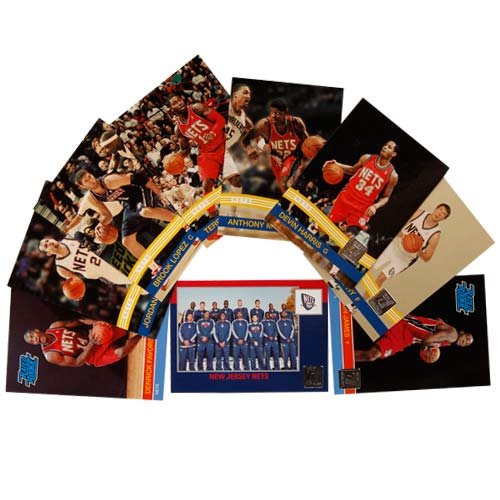 Panini New Jersey Nets 2010/11 Team Set, 14 Rookie Cards, And Storage Album
