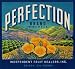 Colton, San Bernardino County Perfection California Poppy Flowers Orange Citrus Fruit Crate Box Label Art Print