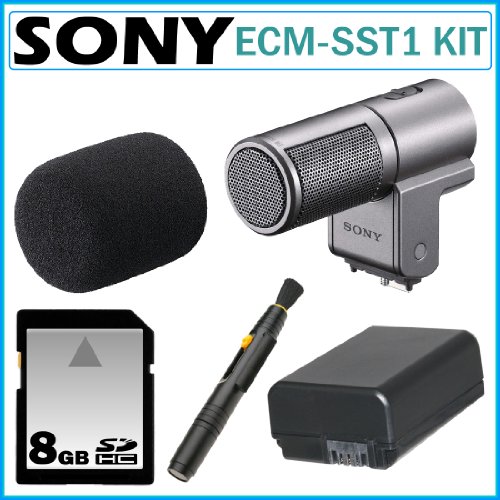 Sony ECM-SST1 Compact Stereo Microphone for the 