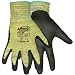 Global Glove CR609 Tsunami Grip Tuff Kevlar Hybrid Glove, Cut-Resistant, Extra Large, Yellow/Black (Case of 72)