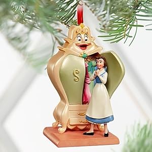 #!Cheap Disney 2011 Beauty and the Beast- Belle and Armoire Ornament